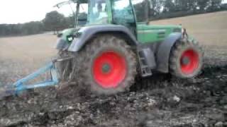 Fendt-816-Lemken Melior Tiefenlockerer