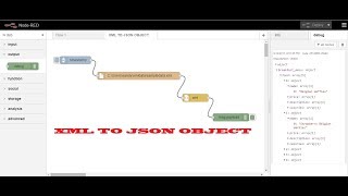 Converting XML Data to JSON Object using NODE RED
