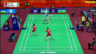 Benyapa AIMSAARD/N AIMSAARD bt KENG Shu Liang/WANG Ting Ge SYED MODI INDIA INTERNATIONAL WD QF