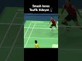 Smash keras taufik vs lee c.w.🏸#badmintonlovers #rangkingbwf #badminton #rankingbwf #bulutangkis