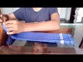 how to make a handkerchief face mask ടവ്വൽ ഉപയോഗിച്ച് സിമ്പിളായി മാസ്ക് ഉണ്ടാക്കാം