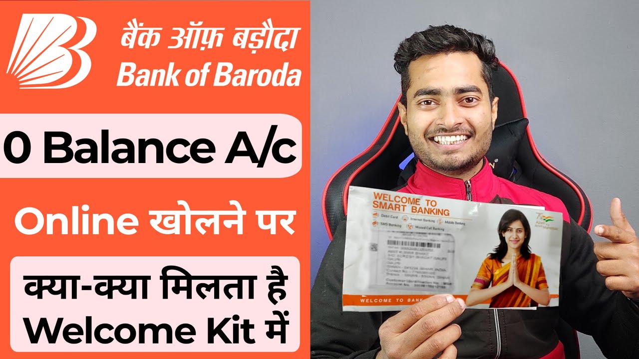 Bank Of Baroda Online Account Opening | Bank Of Baroda Zero Balance ...