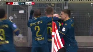 Arno Verschueren Goal 90+5, AZ Alkmaar vs Sparta Rotterdam (1-2), All Goals Results/Highlights-2025