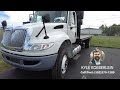 unit l 639 2016 international 4300 4x2 flatbed walk around