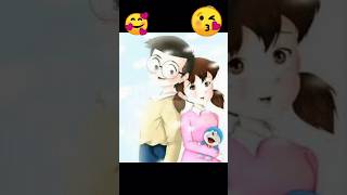 Nobita and Shizuka romantic video #shirts  #nobita #tiktok 🥰💙😘