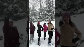 TikTok SNOW Day Dance! ❄️☃️ #snow #shorts #dance