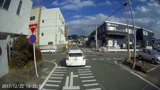 ドラレコ　一時停止線や歩道の手前でキチンと止まろう31