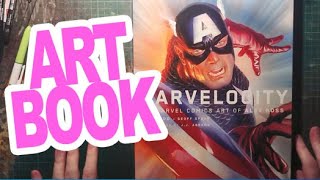 ART  BOOK - MARVELOCITY - Alex Ross