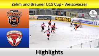 4K Highlights - U15 Young Grizzlys Wolfsburg vs Weisswasser 2024