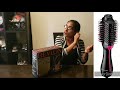 unboxing revlon salon one step hair dryer and volumizer