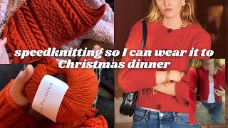 Cornelia Cardigan by Sandnes Garn / Knit with me / Project Vlog (Christmas sweater edition)