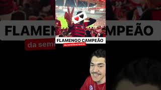 Torcedora acha que o flamengo foi campeão da semifinal