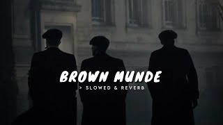Brown Munde ( Slowed & Reverb ) - Ap Dhillon, Gurinder Gill, Shinda Khalon