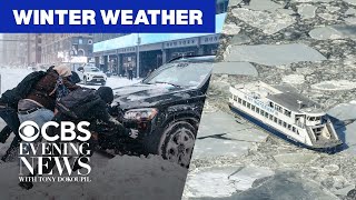 Travel chaos, power outages and more after massive winter storm