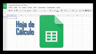 Cómo usar HOJA DE CÁLCULO en google drive  fácil. Parte 1