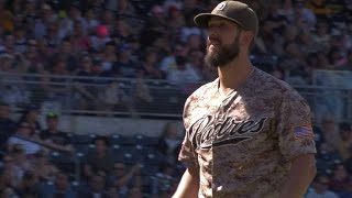 ARI@SD: Shields strikes out Lamb, notches 200 innings