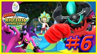 Mario & Sonic at the Rio 2016 Olympic Games (Wii U) - Part 6| Zazz and Zavok Battles!