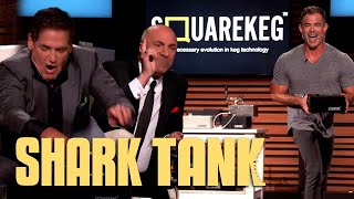 Can Squarekeg Convince The Sharks To Invest? | Shark Tank US | Shark Tank Global