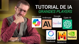 Tutorial de IA: Os principais Players do mercado da Inteligência Artificial!