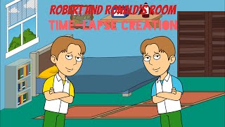 Creating Robert and Ronald's Bedroom (Time-Lapse)