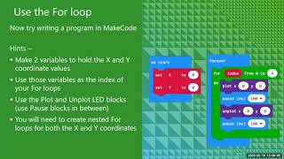 For and While Loops with BBC micro:bit
