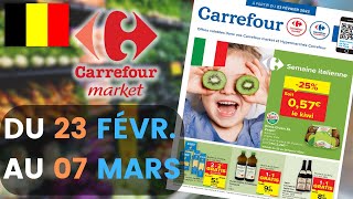 folder CARREFOUR MARKET du 23 février au 7 mars 2022 😍 Arrivage - BELGIQUE