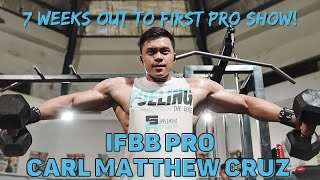 IFBB Pro Carl Matthew Cruz VLOG Channel Take-Over! | Pro Show Prep Shoulder Workout!