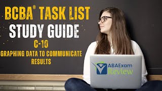 Graph Data to Communicate Results | BCBA® Task List Study Guide C10 | ABA Exam Review