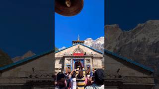 Blessed Darshan at Kedarnath Temple 🤍 | Maha Shivratri Special #shorts #kedarnath #uttarakhand