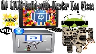 HP TouchPad CM10 Build with New WiFi Driver and Master Keys fixes