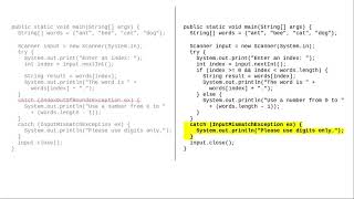 Chapter 18: Using Exceptions