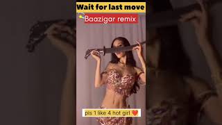 Baazigar sexy dance 🥵 bikini model #shortvideo #shortsfeed #shorts