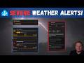 Super EASY way to add weather alerts to your Home Assistant Dashboards.