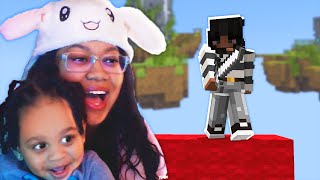 PLAYING BEDWARS WITH MY CHILD