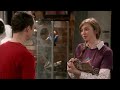 Stuart hires a female assistant manager Denise - The Big Bang Theory