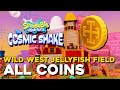 SpongeBob Squarepants: The Cosmic Shake Wild West Jellyfish Fields All Coin Locations