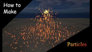How to make Particles/Sparks using Unreal Engines Niagara