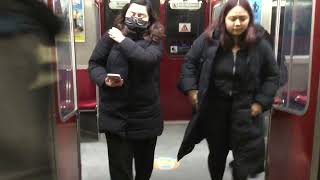 TTC t1 subway goes out of service at Kennedy station