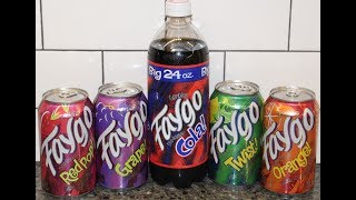 Faygo: Redpop, Grape, Cola, Twist \u0026 Orange Soda Review