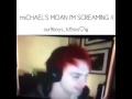 Michael Clifford moaning on twitch