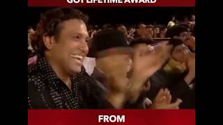 Amitabh Bachchan getting Lifetime Award from Yash Chopra and Javed Akhtar | Amitabh Bachchan |