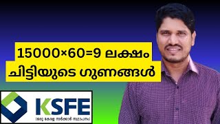 15000×60=9 ലക്ഷം, ചിട്ടിയുടെ details, ksfe chitty