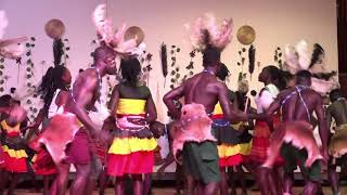 Acholi students at Uganda Christian University UCU Mukono, perform Bwola Dance during the 2019 Cultu