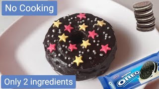 5 min Fireless Cooking recipe for Competition | Soft , Tasty , Fluffy Oreo Bread Donut