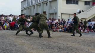 陸上自衛隊 福知山駐屯地 格闘訓練展示