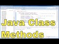 Java Programming Tutorial - 07 - Adding a Method to a Class