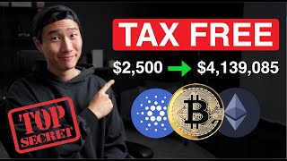 How to pay ZERO TAXES on your Crypto Gains 2021 - Step By Step