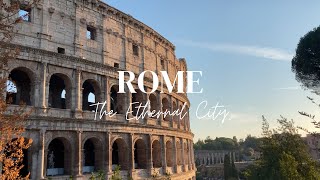 ROME Vlog: Exploring the City in 3 Days🇮🇹✨(Trevi Fountain, Colosseum, Roman ruins, and more!)