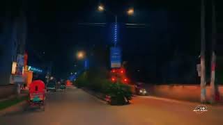 রাতের ফরিদপুর শহর।।Faridpur city at night.