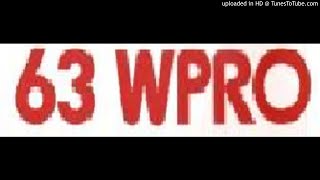 63 WPRO Providence - January 1981 - Aircheck